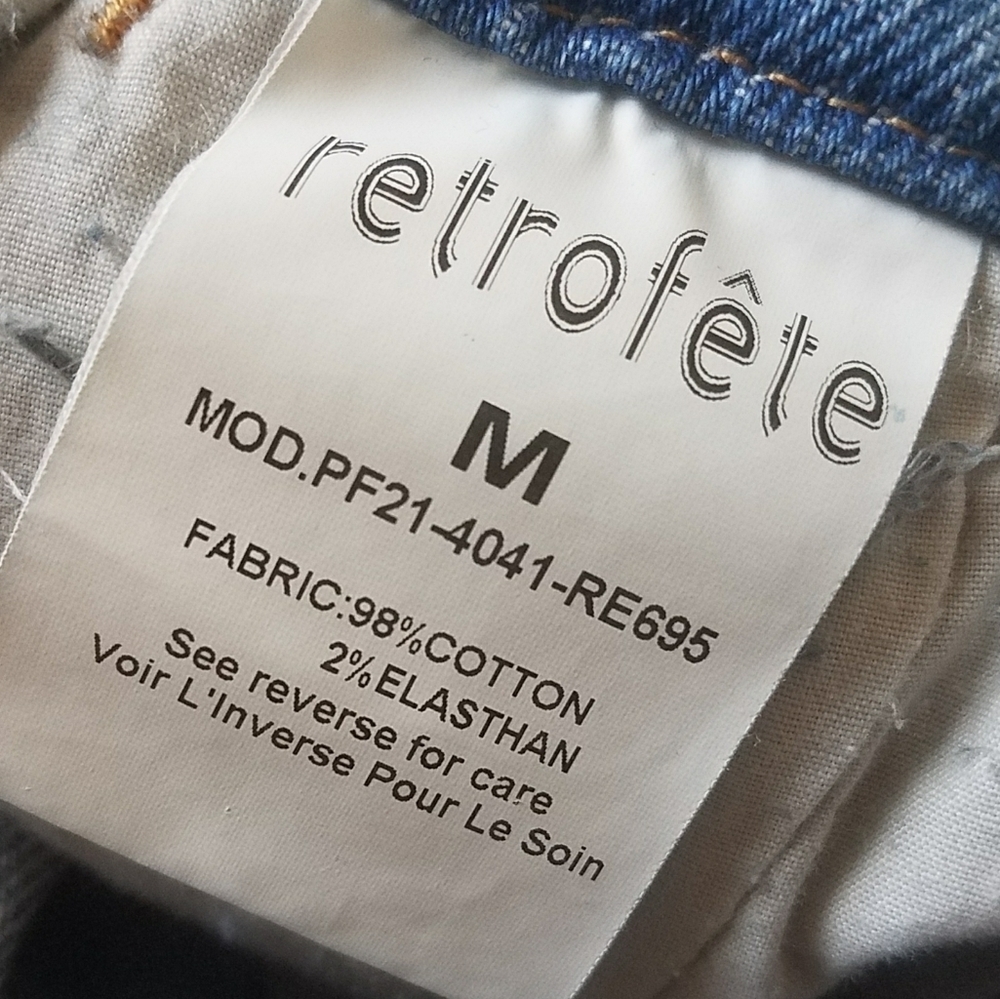RETROFETE Tamar Denim Dress - Picture 11 of 12